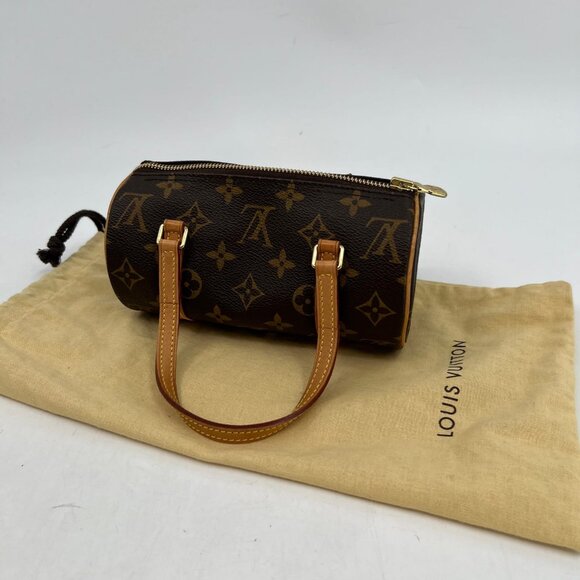 Louis Vuitton Brown Papillon Monogram Mini Hand Bag | Excellent Condition - Picture 5 of 13